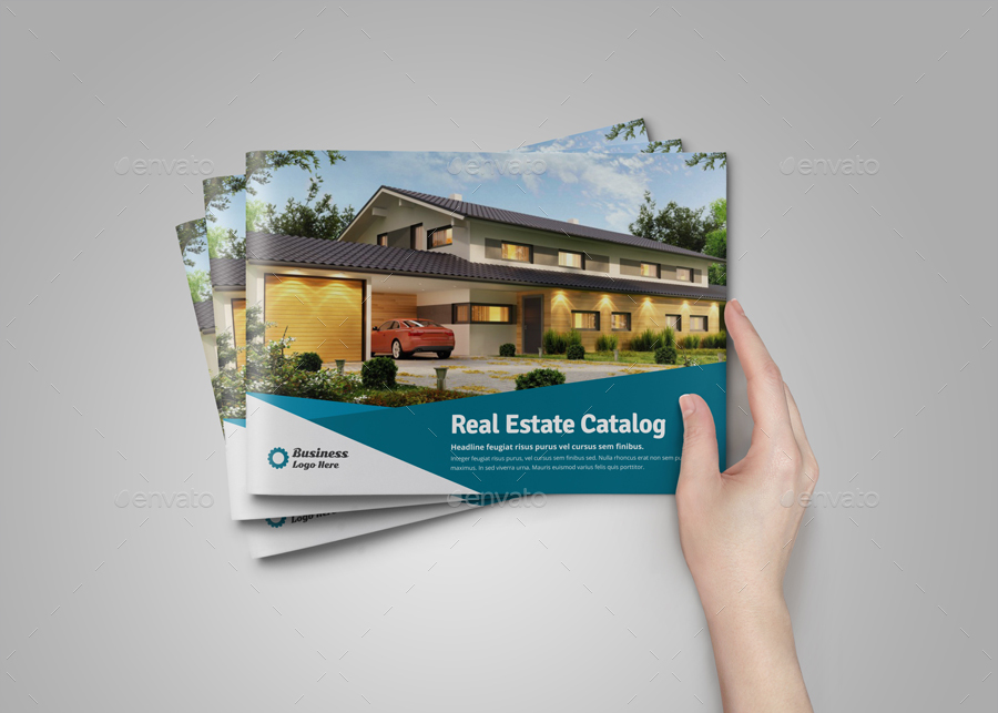 Real Estate Agency Brochure Catalog v3, Print Templates GraphicRiver